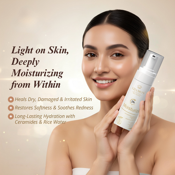 24H Moisturizer Lotion | Ceramides & Hyaluronic | Barrier Repair Moisturizer with Probiotics & Rice Water | For Dry, Combination & Sensitive Skin