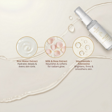 Rise Water Toner | Rice Water, Milk & Rose | Deep Cleansing & Hydrating Toner for All Skin Types